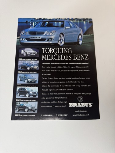 Original brabus mercedes - original,