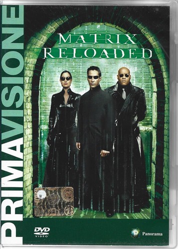 Matrix reloaded dvd keanu - matrix,