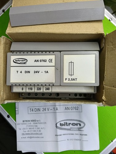 Bitron alimentatore citofonico - bitron,