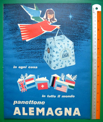 Pubblicità panettone alemagna - panettone,