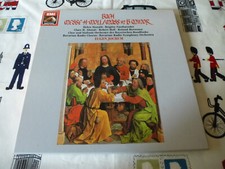BACH MESSE H-MOLLMASS IN B MINOR EUGEN JOCHUM 1982 HIS MASTER'S VOICE X3 VINYL