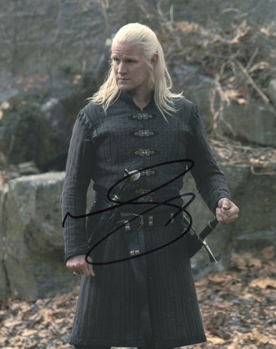 Matt smith signed photo house - smith,