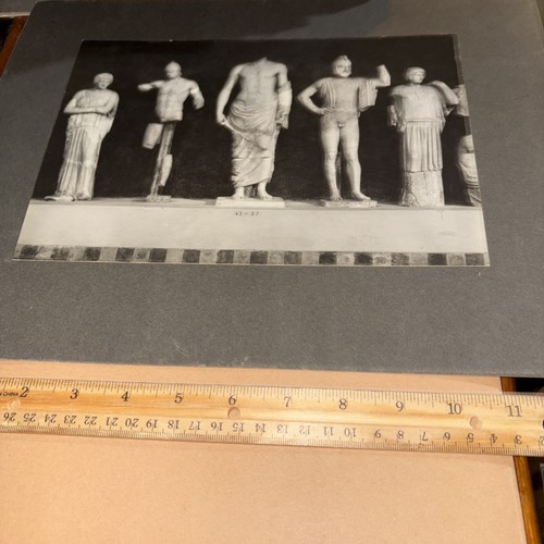 Foto scultura greca vintage