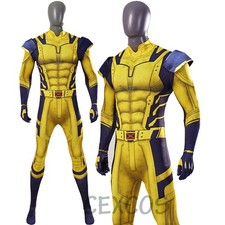 Wolverine Cosplay Tuta Adulto