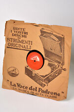Dischi 78 giri per Grammofono de La Voce del Padrone, Fonit, Columbia, Cetra