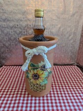 9" high TERRACOTTA WINE COOLER
