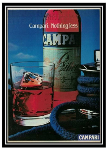 Bitter campari and - campari, soda
