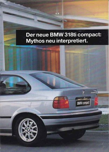 Catalogue brochure bmw 318 - catalogue,