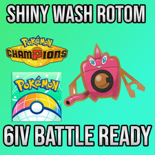 ✨6IV SHINY Wash Rotom Battle