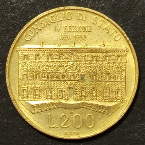 200 lire 1990 fdc - lire, unc