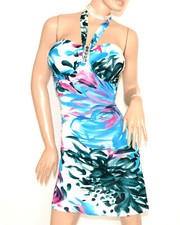 ABITO VESTITO donna bianco