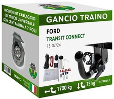 Gancio Orizzontale Estraibile