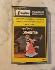 Disneyland Musicassetta Disney Cenerentola Completa di Box