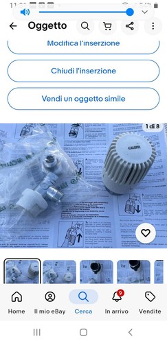 Kit termostatico per - termostatico, tubi