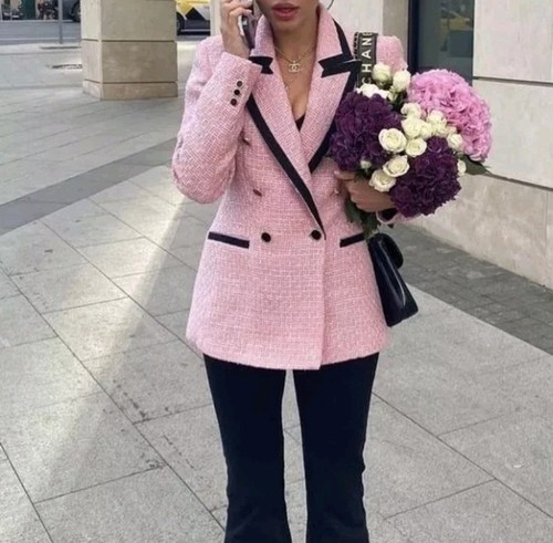 Giacca blazer zara doppiopetto - giacca,