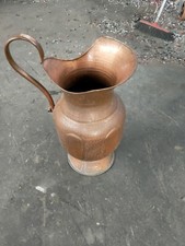 Grande antica anfora in rame