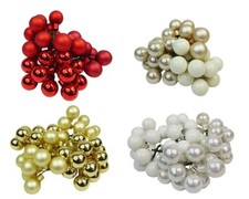 Palle Natale Vetro Stecco