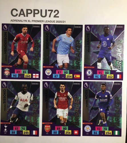 Game breaker cards adrenalyn - game, -adrenalyn
