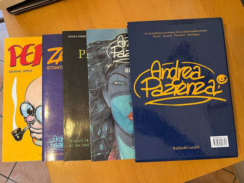 Andrea pazienza cofanetto - pazienza,