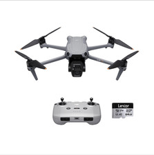 Special kit DJI Air 3S (DJI RC-N3) + 64GB Lexar MicroSDXC Silver -Ricondizionato