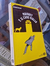 SIMENON Maigret e il cane giallo - PRIMA EDIZIONE OSCAR Mondadori 1974 PINTER