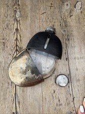 PURDEY shooting Hip Flask Leather