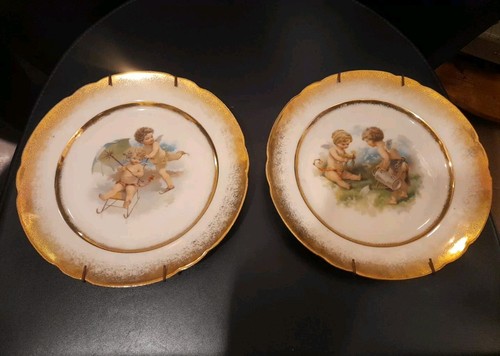 Coppia piatti con angeli - piatti,