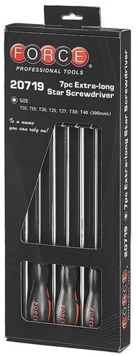 Set cacciaviti pezzi torx - 7,