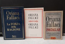 Oriana Fallaci - Lotto 3 libri