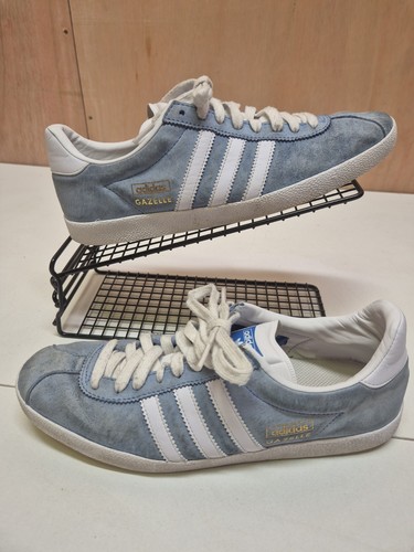 Adidas gazelle blu scamosciato - gazelle,