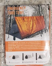 Tenda Tubolare Emergenza per Kit Sopravvivenza Rifugio Escursionismo Esterno Impermeabile