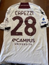 MAGLIA SHIRT SALERNITANA SERIE A 22-23 CAPEZZI PREPARATA ZEUS N 28 SALERNO