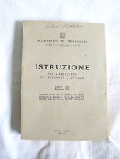 MANUALE FERROVIE DELLO STATO FS TRENO STAZIONE ISTRUZIONE PASSAGGI A LIVELLO ILL