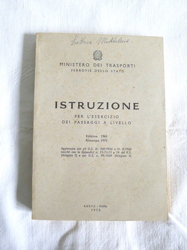 Manuale ferrovie dello stato - ferrovie,