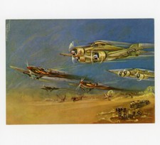 Regia Aeronautica Savoia Marchetti SM79 Sparviero Franco Codognato Cartolina