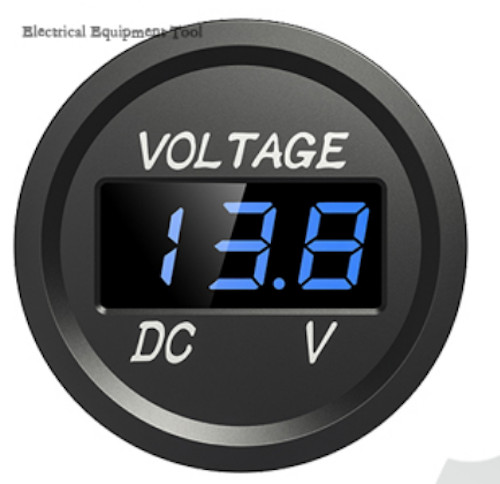 Voltmetro pannello 5v - pannello, a