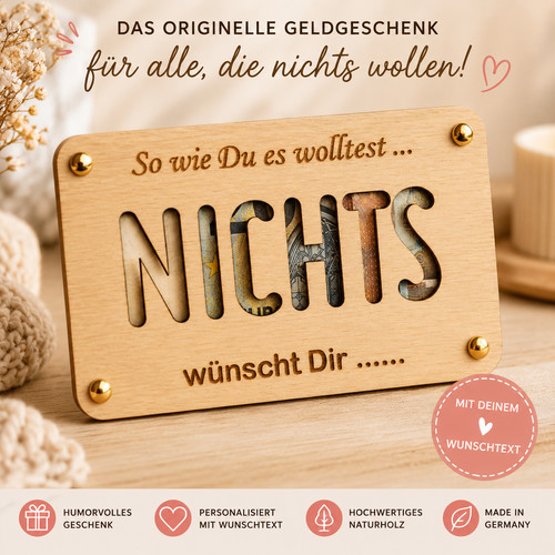 Regalo soldi personalizzato - regalo,