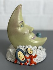 Nursery Rhyme Hey Diddle Moon mucca sole plastica salvadanaio vintage salvadanaio e tappo