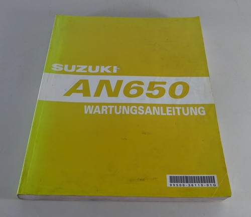 Manuale officina suzuki an - manuale,