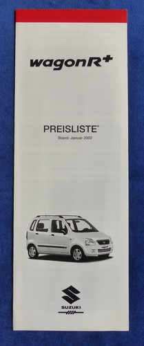 Suzuki wagon listino - suzuki,