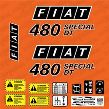 Fiat 480 DT special Adesivi
