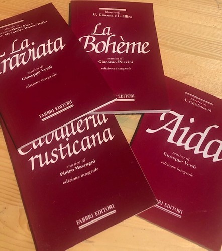 Libretti opera edizione - libretti,