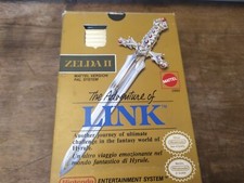 GIOCO THE LEGEND OF ZELDA II 2 THE ADVENTURE OF LINK NINTENDO NES -