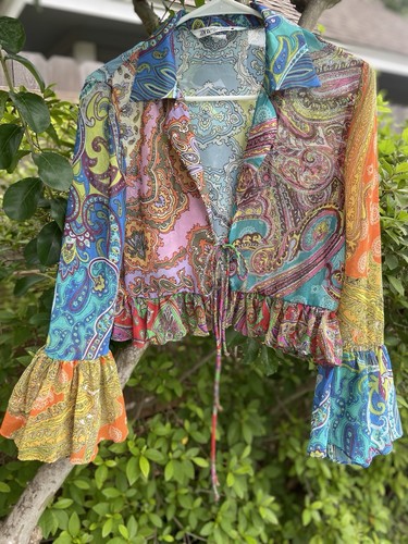Top donna zara - boho, paisley
