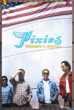 HTF poster vintage indie rock THE PIXIES: TROMPE LE MONDE promozionale 20x30 1991