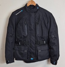 Giacca Moto Donna Spada Impermeabile Base UK12 Medium Nero Donna