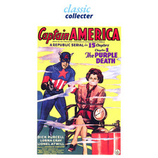 Captain America 1944 Classic Superhero Serial 15 Chapters on DVD