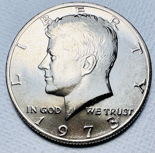 1973 jfk mezzo dollaro