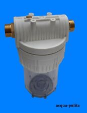 Contenitore Bicchiere Porta Filtro 5" Raccordi 3/4" Depuratore Addolcitore Acqua