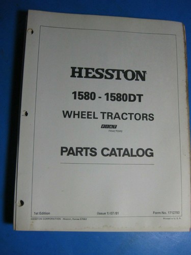 Fiat trattori hesston 1580 - trattori, dt